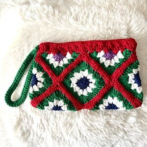 Handmade Crochet Cosmetic Bag
